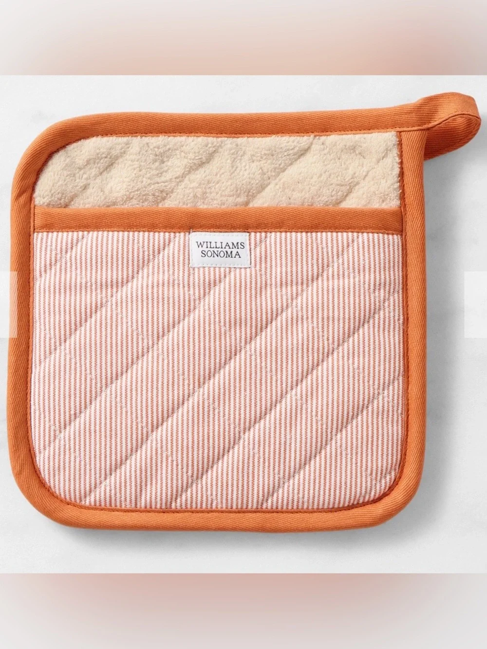 Williams Sonoma Potholder and Oven Mitt